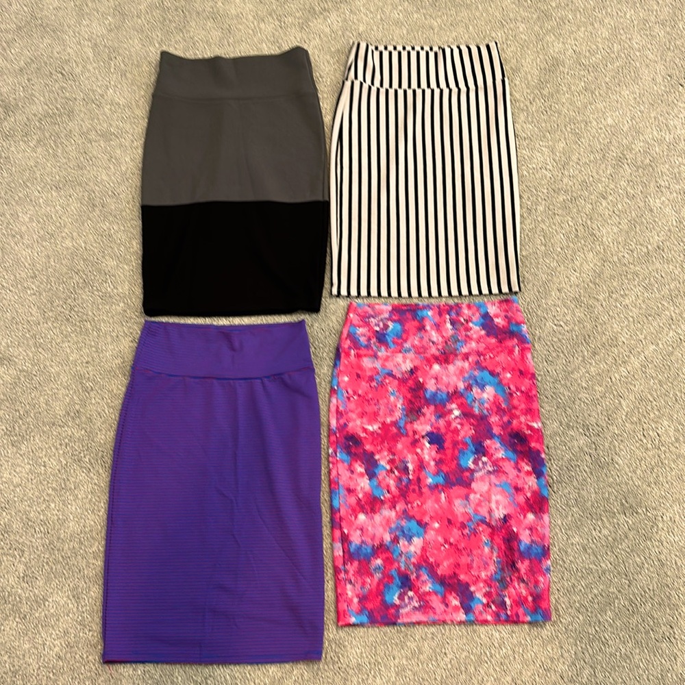 Lularoe Cassie pencil skirt bundle
